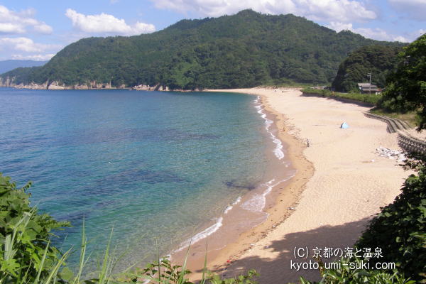 越浜海水浴場の写真