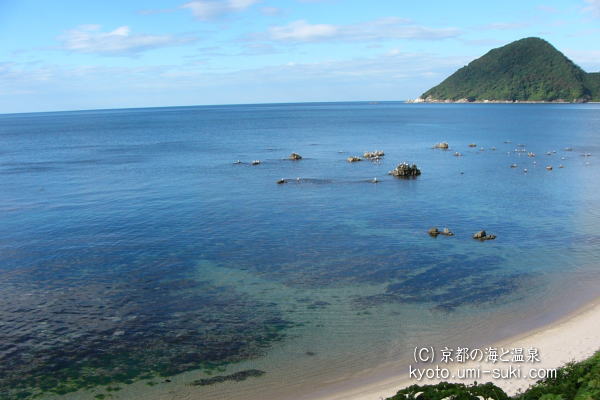 袖志海水浴場の写真