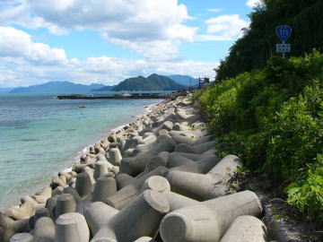 里波見海水浴場の写真2